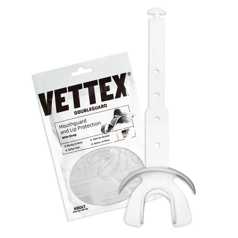Vettex DoubleGuard Mouthguard with Lip Protection